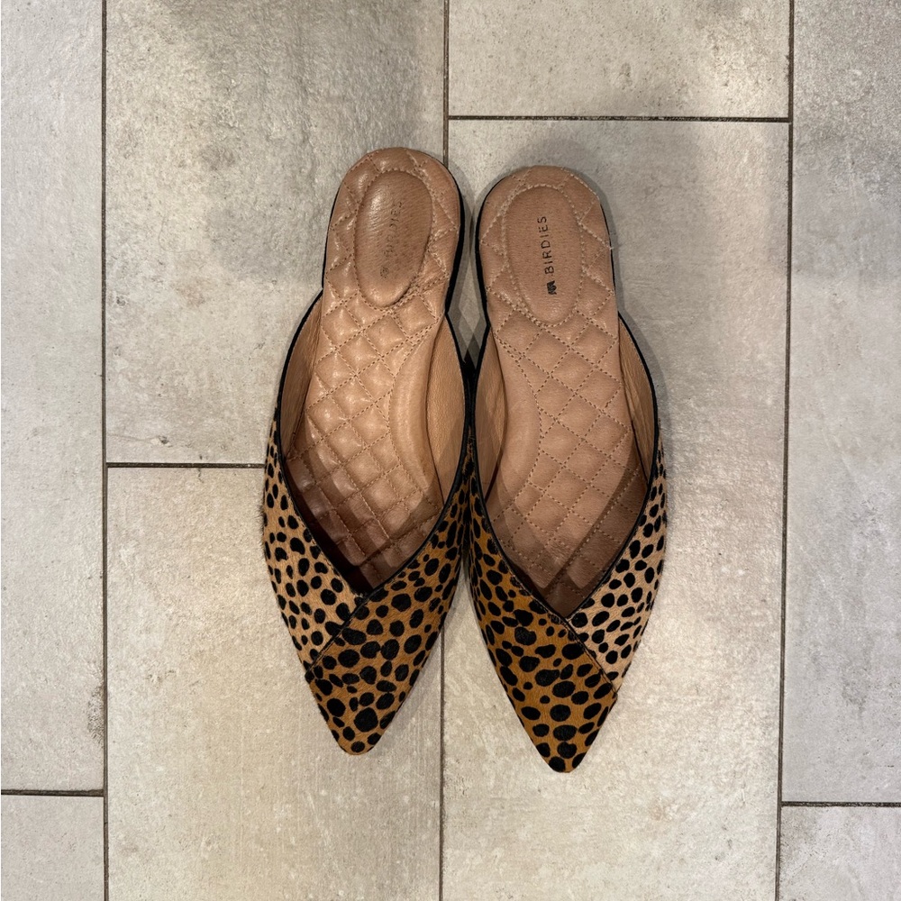 Birdies Leopard Print Flats